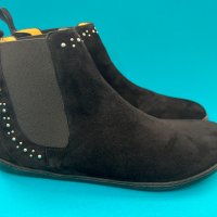 Боси Обувки ZAQQ SPARQLE Shine Velours Black размер 43 ПРОМО, снимка 1 - Дамски боти - 43832379