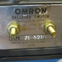 изключвател Omron ZE-Q21-G Enclosed Switch Roller Plunger 15A, снимка 7 - Резервни части за машини - 43861814