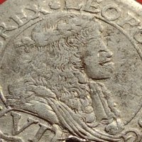 Сребърна монета 6 кройцера 1678г. Леополд първи Свещена Римска Империя 13717, снимка 5 - Нумизматика и бонистика - 42984449