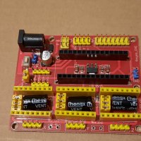 Arduino Nano CNC shield за управление на стъпкови двигатели , снимка 1 - Друга електроника - 35527028