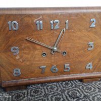 Стар ретро винтидж арт старинен античен часовник, маховик , снимка 15 - Антикварни и старинни предмети - 37818730
