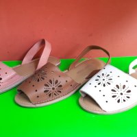 Английски дамски сандали естествена кожа-3 цвята, снимка 1 - Сандали - 28539330