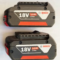 Акумулаторен винтоверт Bosch GSR18V-EC FC2 set 2x18V 5.0Ah, снимка 6 - Винтоверти - 32915354