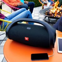 НАЙ-ГОЛЯМАТА JBL BOOMBOX 2x30W 10000mah батерия колона колонка usb sd, снимка 3 - Bluetooth тонколони - 28217544