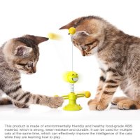 🐈 Забавна и възпитателна въртяща се играчка за котки, снимка 3 - Други - 43115030