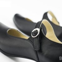 Естествена кожа обувки за танци скарпини, снимка 2 - Дамски обувки на ток - 43862015
