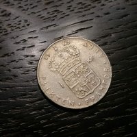 Монета - Швеция - 1 крона  1969г., снимка 1 - Нумизматика и бонистика - 27177421