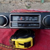 Старо авто радио Domico,Solid State, снимка 2 - Антикварни и старинни предмети - 27339064