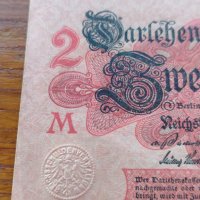 Райх банкнота - Германия - 2 марки 1914 година - 23605, снимка 3 - Нумизматика и бонистика - 33373532