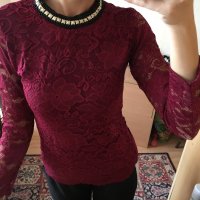 Елегантна блуза, снимка 1 - Блузи с дълъг ръкав и пуловери - 26814354