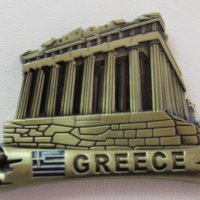 Метален магнит от Атина, Гърция-серия-4, снимка 1 - Други ценни предмети - 37840381