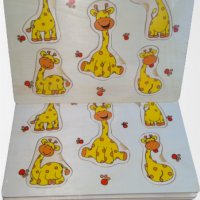 3 модела дървени дъски с животни ТОП! жираф, калинка и далматинец, снимка 3 - Образователни игри - 38562786