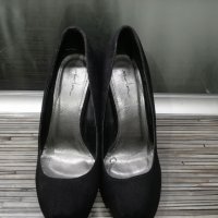 Дамски велурени обувки на висок ток Starlet, снимка 4 - Дамски обувки на ток - 37954534