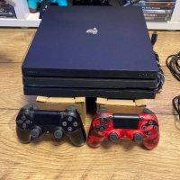 PS4 PRO 1TB с два джойстика , кутия , кабели, снимка 1 - PlayStation конзоли - 43878490