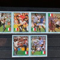 248. Парагвай 1990 ~ “ Спорт. Световно първенство по футбол - Италия90”, **,MNH, снимка 1 - Филателия - 30006808