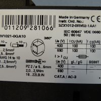 моторна защита Siemens 3RV1021-OGA10 0.45-0.63A, снимка 8 - Резервни части за машини - 37176937