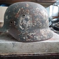 Шлем от Втората световна война М 35, снимка 2 - Антикварни и старинни предмети - 43805403