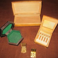 стара дървена кутия, снимка 2 - Антикварни и старинни предмети - 44025870