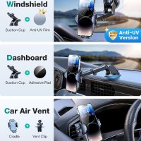 Луксозна и надеждна стойка за смартфон за автомобил VICSEED, снимка 9 - Селфи стикове, аксесоари - 44123916