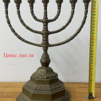 Еврейски свещници ✡︎ (Менора), снимка 6 - Декорация за дома - 30753726