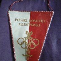 Флагчета на Полша Олимпийски комитет -Олимпиада 1980, снимка 4 - Други спортове - 38774479