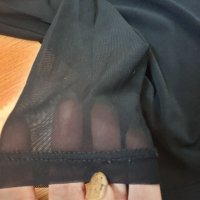 Черна дамска блуза размер М, снимка 5 - Блузи с дълъг ръкав и пуловери - 34878648