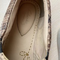 Дамски обувки Clarks от естествена кожа, снимка 2 - Дамски ежедневни обувки - 32558752