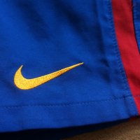 NIKE FC BARCELONA Kids Football Shorts размер 6-7 години / 116-122 см детски къси панталони 17-59, снимка 10 - Детски къси панталони - 43543705