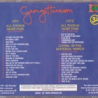 Компакт дискове CD George Harrison – All Things Must Pass / Living In The Material World, снимка 2 - CD дискове - 34646689