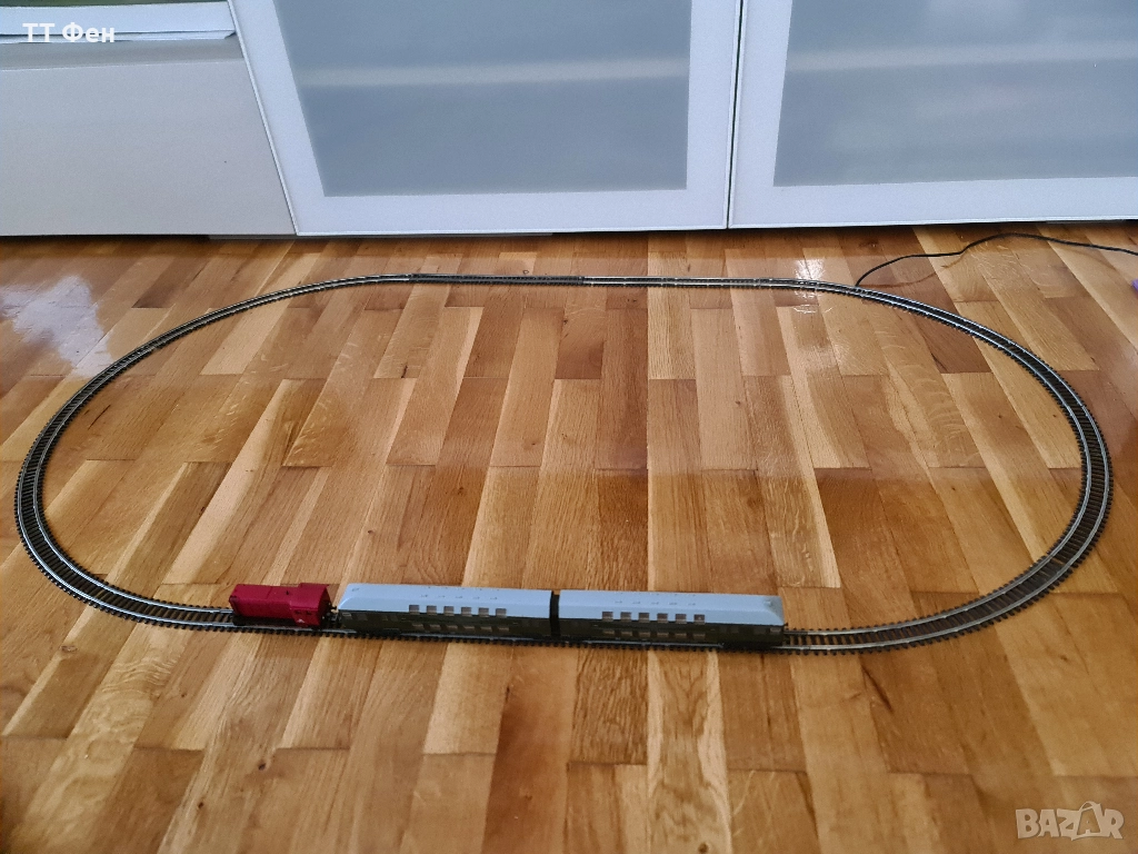 Електрическо Влакче с локомотив и вагони Пико ТТ / Влакчета Piko TT, снимка 1