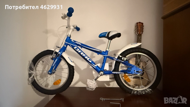 Детско Колело DRAG 16 ALFA, Детски велосипед 16", 16 цола.  В Отлично Състояние., снимка 1
