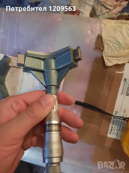 триточков вътромер tesa 100-110мм , 0.002мм, снимка 1