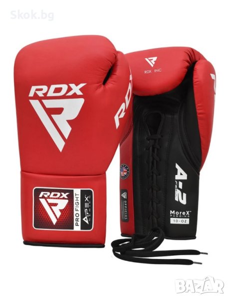 Състезателни боксови ръкавици RDX APEX Competition/Fight Lace Up, снимка 1