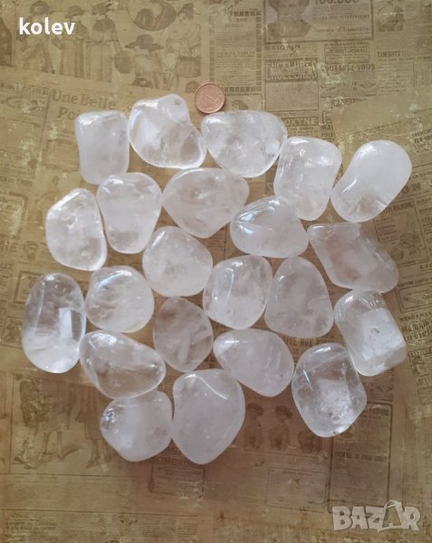 ГОЛЕМИ КЪСОВЕ натурален камък планински кристал от 5 до 10 лева, снимка 1