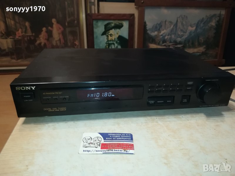 SONY ST-S211 TUNER-MADE IN JAPAN-ВНОС SWISS 0412231848, снимка 1