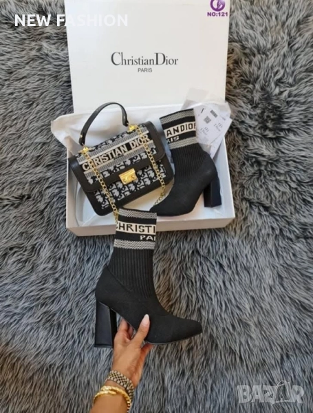 Дамски Боти - Тип Чорап ✨ Dior , снимка 1