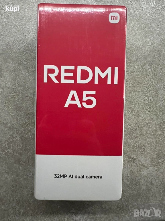 Телефон / Смартфон Xiaomi Redmi A5, 4GB RAM, 128GB, Black + Xiaomi High-capacity pen, снимка 1