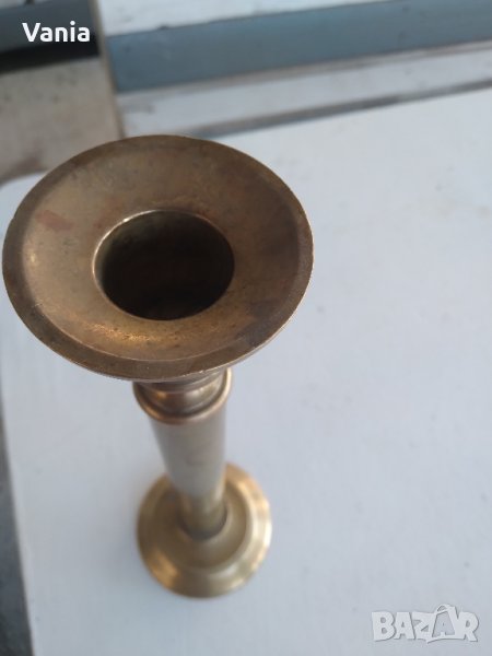 Свещник от месинг, снимка 1