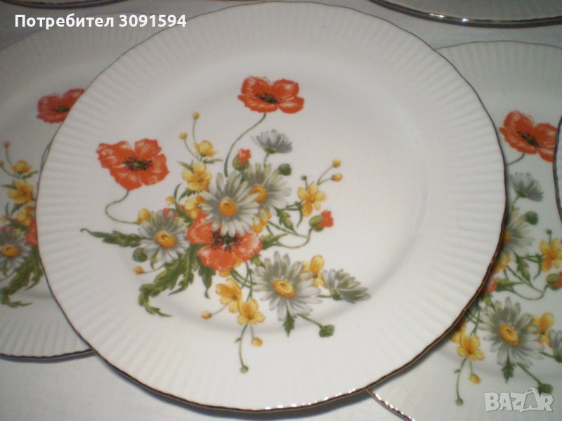 Винтидж порцеланов сервиз jlmenau HENNEBERG Porselan ГДР Германия, снимка 1