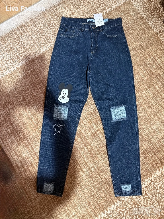 Дънки мики маус, снимка 1