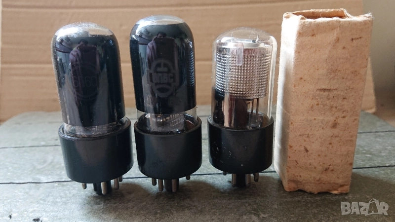 Нови радиолампи 6П6С, 6С5С, 6Ф5М. , снимка 1