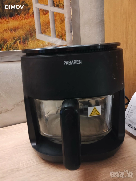 Еър фрайер 4.5 л използван с горещ въздух, снимка 1