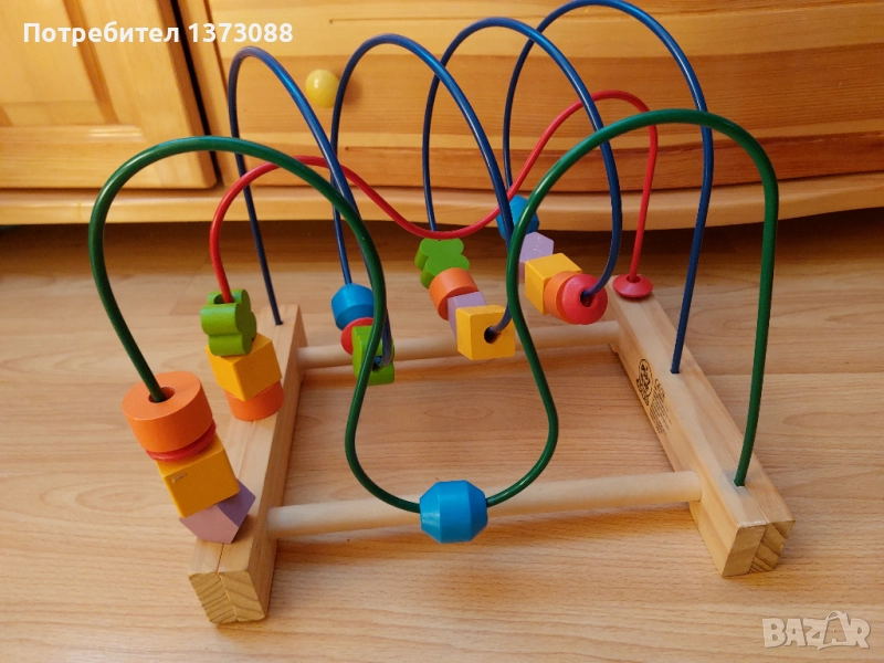 Дървен сортер от Лидл, снимка 1