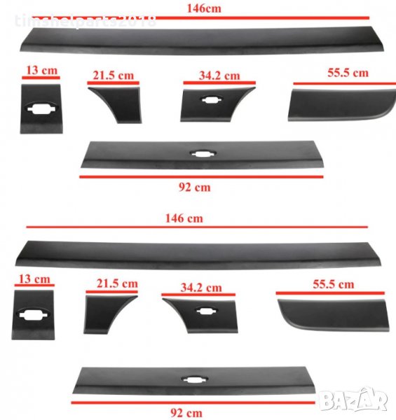 Декоративна лайстна за Renault Master 3, Рено Мастер 3 след 2010 година, снимка 1