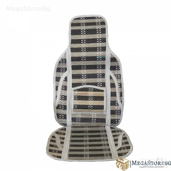 Калъфи, подложки, масажори за предни седалки тип бамбук 2бр. - 17001, снимка 1