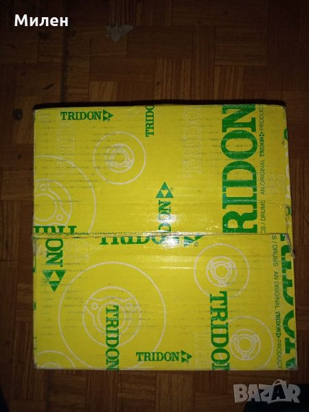 Спирачни дискове Tridon предна ос за Ford Siera, Escort, Orion, Fiesta, Ka, Mazda 121, снимка 1