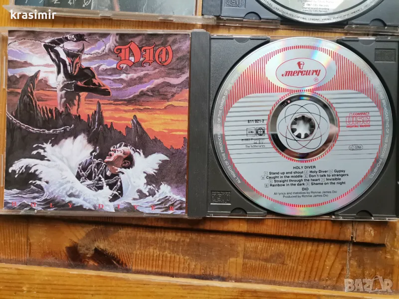 Оригинален матричен cd Dio-Holy Diver отлично състояние , снимка 1