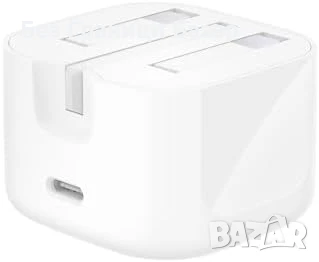 Ново Компактно Belkin Зарядно 30W USB-C + Кабел iPhone Samsung iPad, снимка 1