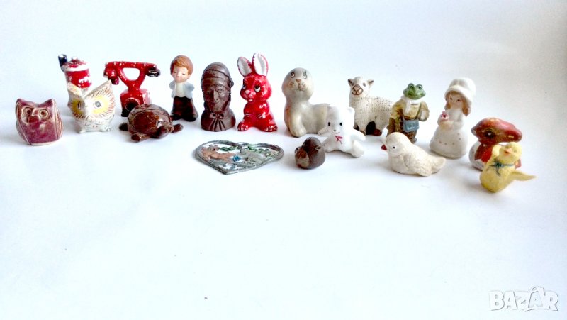 лот порцелан и керамика фигурки и др, снимка 1