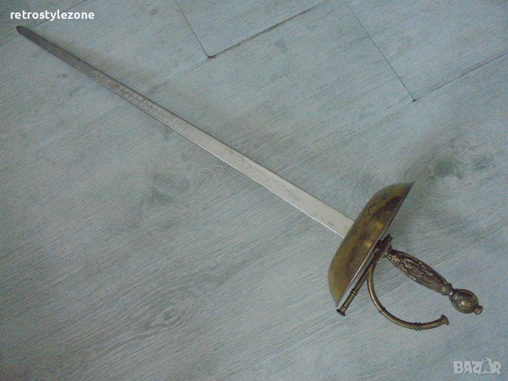 № 8446 Стара декоративна сабя / шпага  , снимка 1